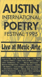 Live at Mexic-Arte - vhs cover