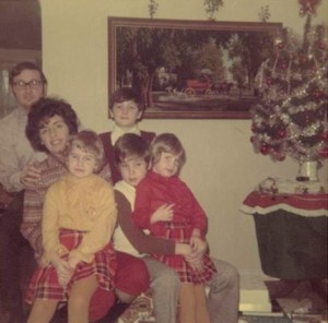 Dad + Mom + kids circa 1968