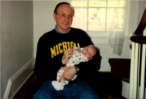 Dad and baby Emily