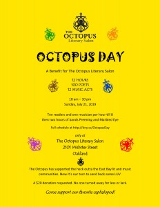 Octopus Day flyer (2) - print on white